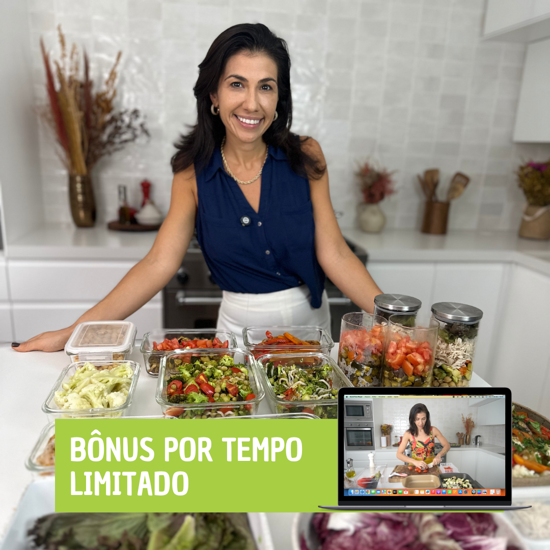 Trilha de cardápios de saladas